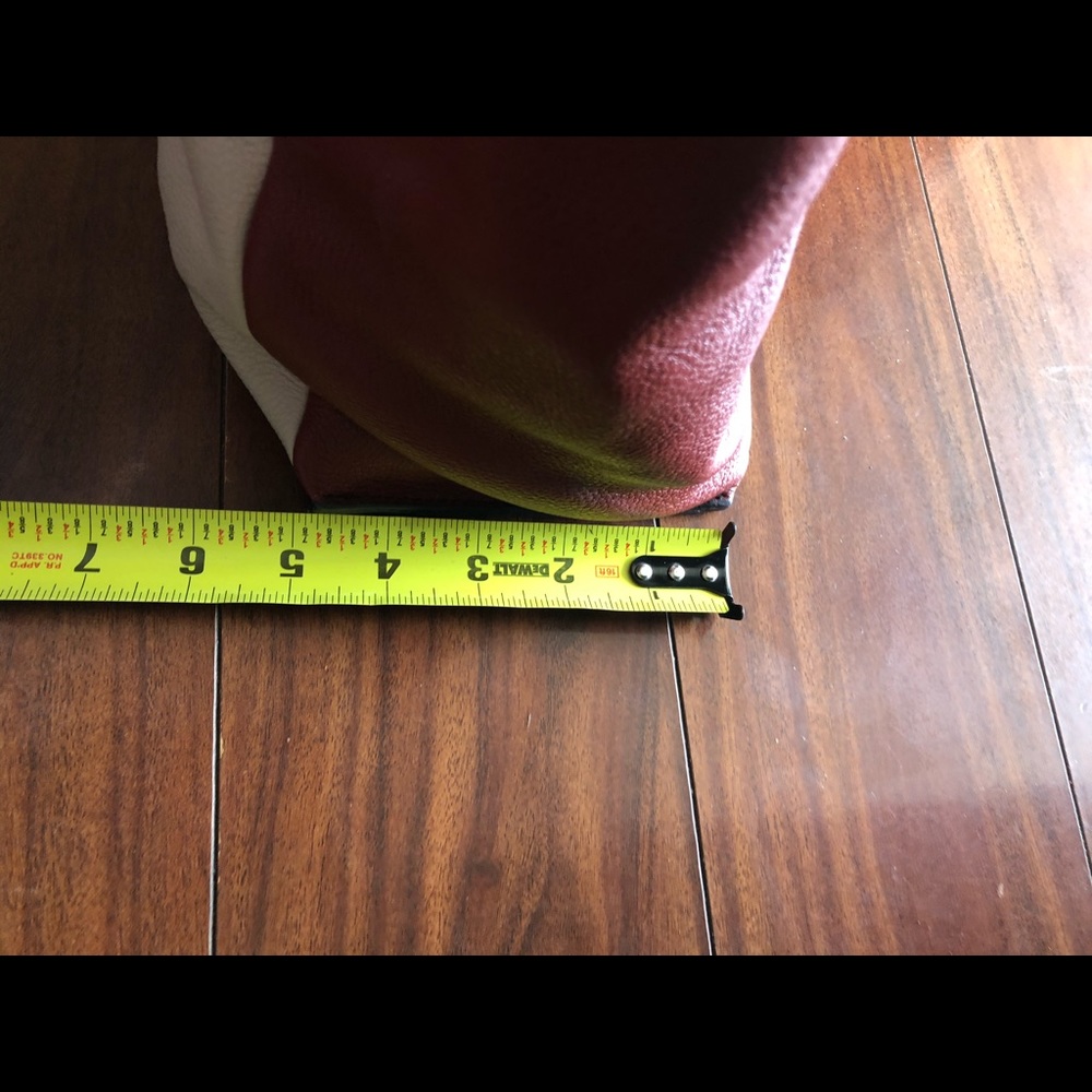 ORYANY color block leather bag brown black white - Picture 6 of 9